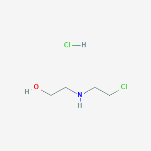 molecular formula C4H11Cl2NO B1358514 2-((2-氯乙基)氨基)乙醇盐酸盐 CAS No. 2576-29-6