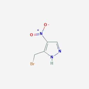 3-(bromomethyl)-4-nitro-1H-pyrazole