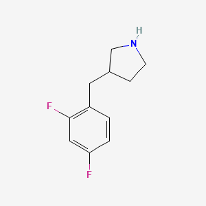 3-(2,4-Difluorobenzyl)pyrrolidine