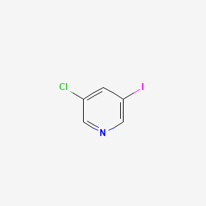 molecular formula C5H3ClIN B1358552 3-氯-5-碘吡啶 CAS No. 77332-90-2