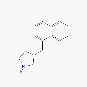 3-(Naphthalen-1-ylmethyl)pyrrolidine