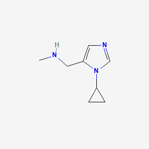 [(1-cyclopropyl-1H-imidazol-5-yl)methyl](methyl)amine