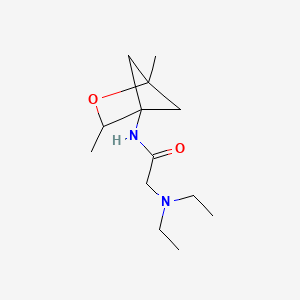 2-(diethylamino)-N-{1,3-dimethyl-2-oxabicyclo[2.1.1]hexan-4-yl}acetamide