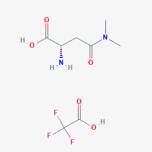 (2S)-2-amino-3-(dimethylcarbamoyl)propanoicacid,trifluoroaceticacid