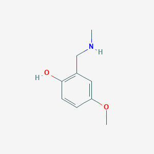 4-Methoxy-2-((methylamino)methyl)phenol