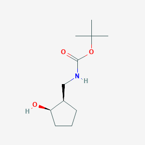 tert-butyl[(1R,2R)-2-hydroxycyclopentyl]methylcarbamate