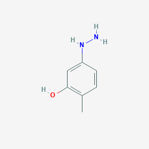 5-Hydrazineyl-2-methylphenol