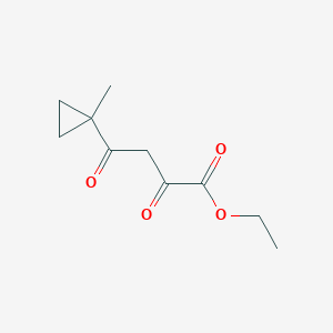 Ethyl 4-(1-methylcyclopropyl)-2,4-dioxobutanoate