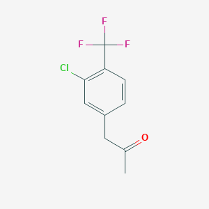 1-(3-Chloro-4-(trifluoromethyl)phenyl)propan-2-one