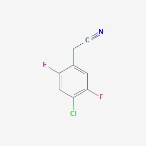 2-(4-Chloro-2,5-difluorophenyl)acetonitrile