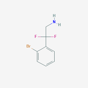 2-(2-Bromophenyl)-2,2-difluoroethan-1-amine