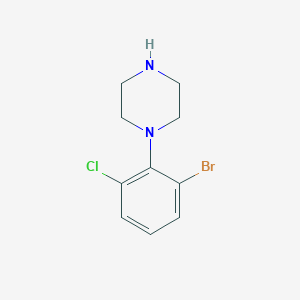 1-(2-Bromo-6-chlorophenyl)piperazine