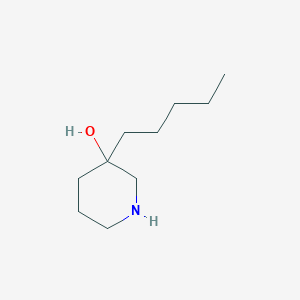 3-Pentylpiperidin-3-ol