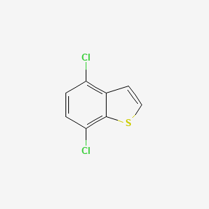 molecular formula C8H4Cl2S B1358624 4,7-二氯苯并[b]噻吩 CAS No. 318463-07-9
