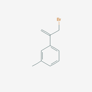 1-(3-Bromoprop-1-en-2-yl)-3-methylbenzene