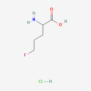 2-Amino-5-fluoropentanoicacidhydrochloride