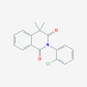 2-(2-Chlorophenyl)-4,4-dimethylisoquinoline-1,3-dione