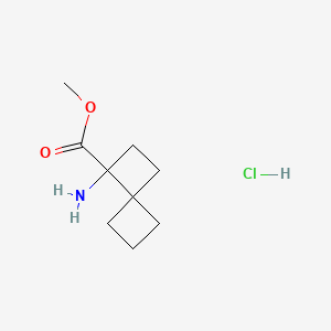 Methyl1-aminospiro[3.3]heptane-1-carboxylatehydrochloride