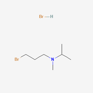 (3-Bromopropyl)(methyl)(propan-2-yl)aminehydrobromide