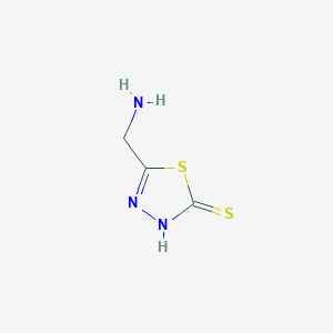 5-(Aminomethyl)-1,3,4-thiadiazole-2-thiol