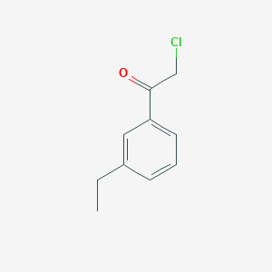 2-Chloro-1-(3-ethylphenyl)ethan-1-one