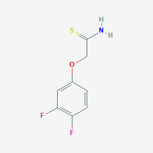 2-(3,4-Difluorophenoxy)ethanethioamide