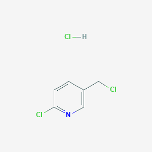 molecular formula C6H6Cl3N B1358663 2-Chloro-5-chloromethylpyridine hydrochloride CAS No. 82674-16-6