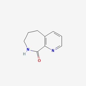 5H,6H,7H,8H,9H-pyrido[2,3-c]azepin-9-one