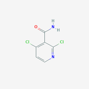 molecular formula C6H4Cl2N2O B1358665 2,4-Dichloropyridine-3-carboxamide CAS No. 70593-56-5