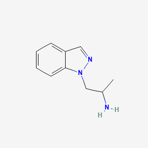 1-(1H-indazol-1-yl)propan-2-amine