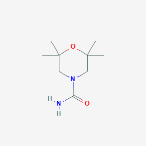 2,2,6,6-Tetramethylmorpholine-4-carboxamide