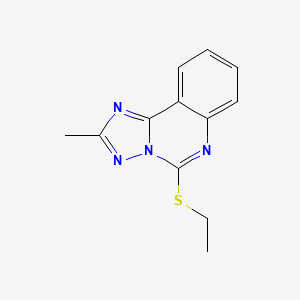 5-(Ethylthio)-2-methyl-[1,2,4]triazolo[1,5-c]quinazoline