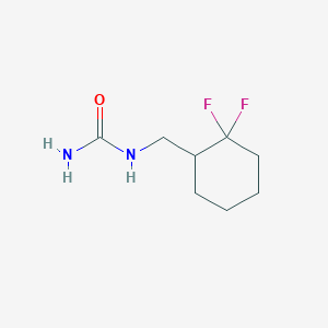 [(2,2-Difluorocyclohexyl)methyl]urea