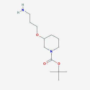 Tert-butyl 3-(3-aminopropoxy)piperidine-1-carboxylate