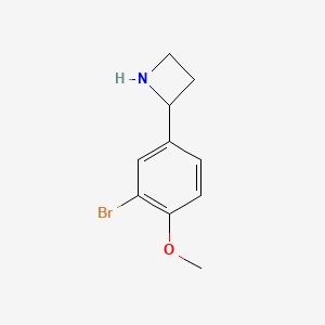 2-(3-Bromo-4-methoxyphenyl)azetidine