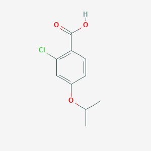 molecular formula C10H11ClO3 B1358697 2-Chloro-4-isopropoxybenzoic Acid CAS No. 334018-32-5
