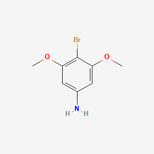 molecular formula C8H10BrNO2 B1358710 4-Bromo-3,5-dimethoxyaniline CAS No. 232275-47-7