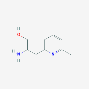 2-Amino-3-(6-methylpyridin-2-yl)propan-1-ol