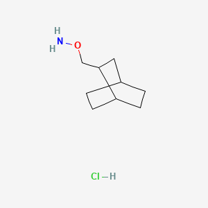 O-({bicyclo[2.2.2]octan-2-yl}methyl)hydroxylamine hydrochloride