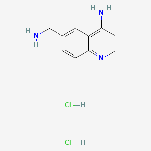 6-(Aminomethyl)quinolin-4-amine dihydrochloride