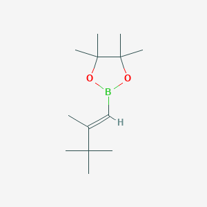 4,4,5,5-Tetramethyl-2-(2,3,3-trimethylbut-1-en-1-yl)-1,3,2-dioxaborolane