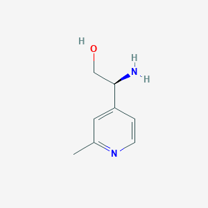 (2s)-2-Amino-2-(2-methylpyridin-4-yl)ethan-1-ol