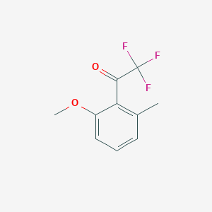 2,2,2-Trifluoro-1-(2-methoxy-6-methylphenyl)ethan-1-one