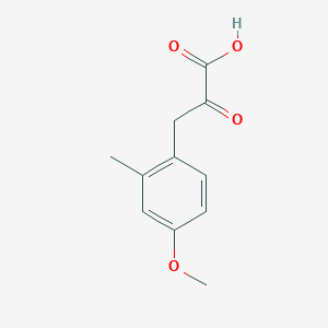 3-(4-Methoxy-2-methylphenyl)-2-oxopropanoic acid