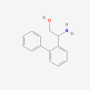 2-Amino-2-(2-phenylphenyl)ethan-1-ol