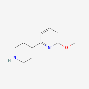 2-Methoxy-6-(piperidin-4-yl)pyridine