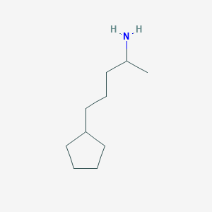 5-Cyclopentylpentan-2-amine