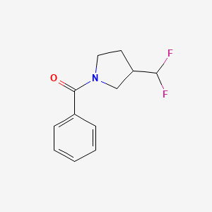 1-Benzoyl-3-(difluoromethyl)pyrrolidine