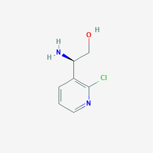 (R)-2-Amino-2-(2-chloropyridin-3-yl)ethan-1-ol