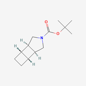 tert-butyl (1R,2S,5R,6S)-8-azatricyclo[4.3.0.02,5]nonane-8-carboxylate